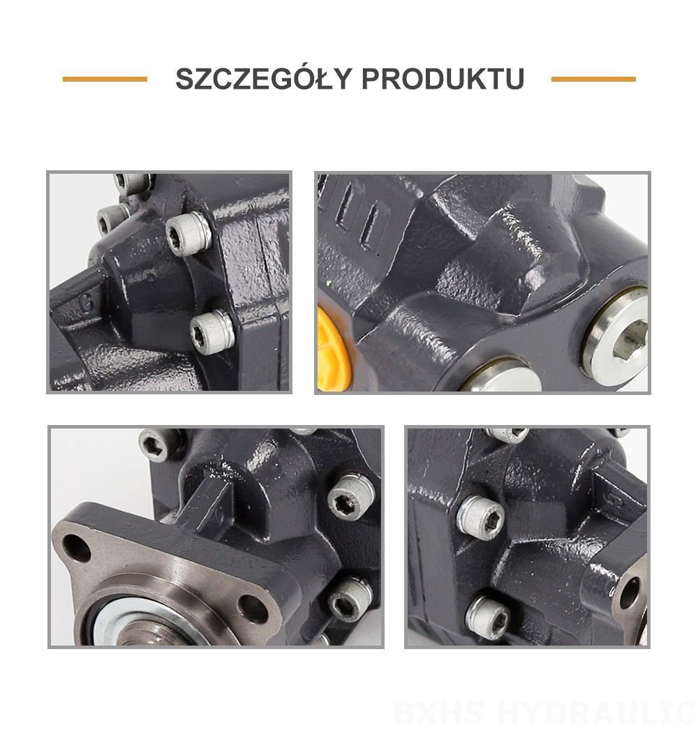 CBHW-ISO-80-H 80 cm³/obrót 22 MPa (3190 psi) Pompa hydrauliczna zębata