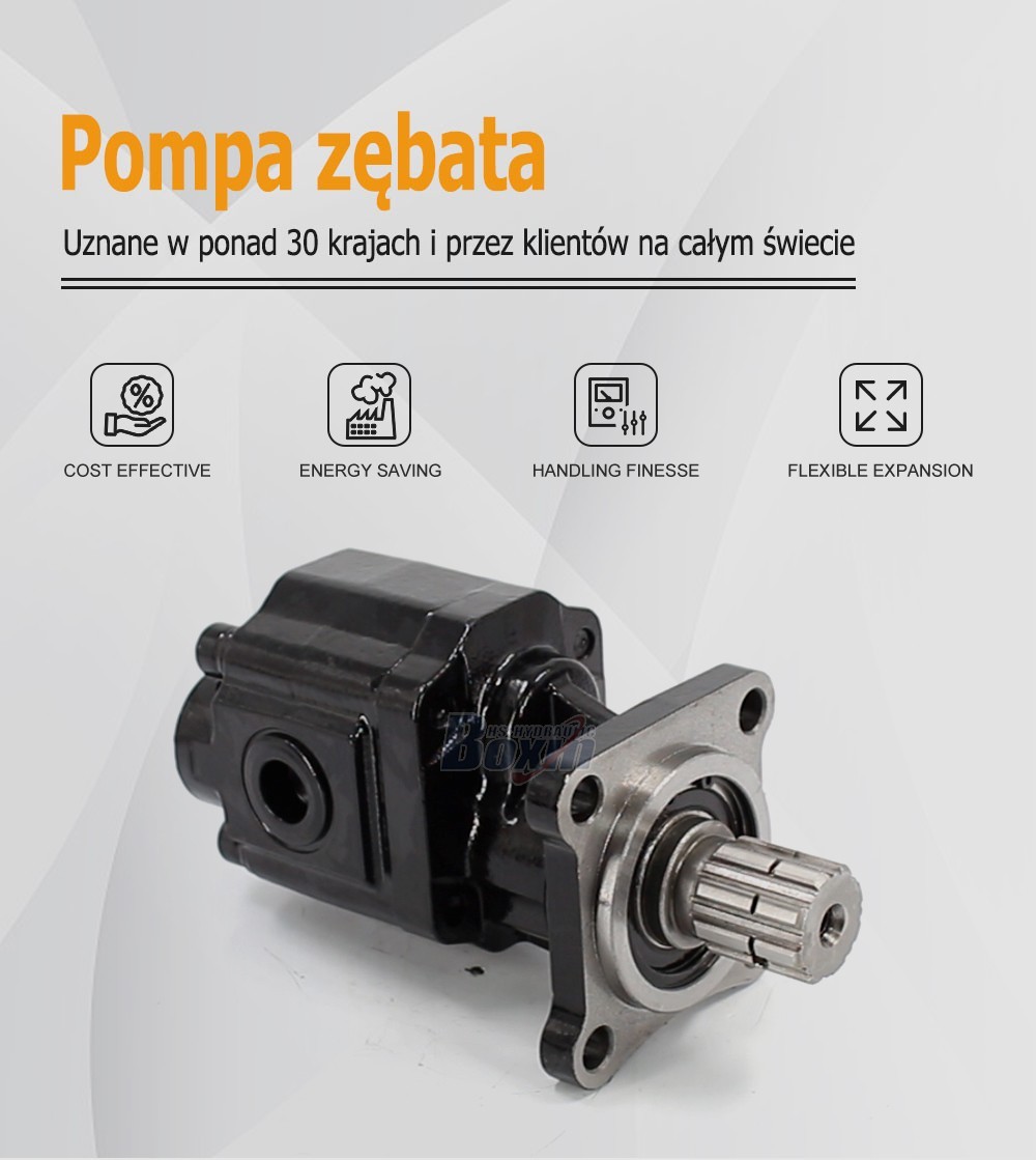 Durable CBHX1032-ISO 32 cc/rev Gear Pump for Hydraulic Systems
