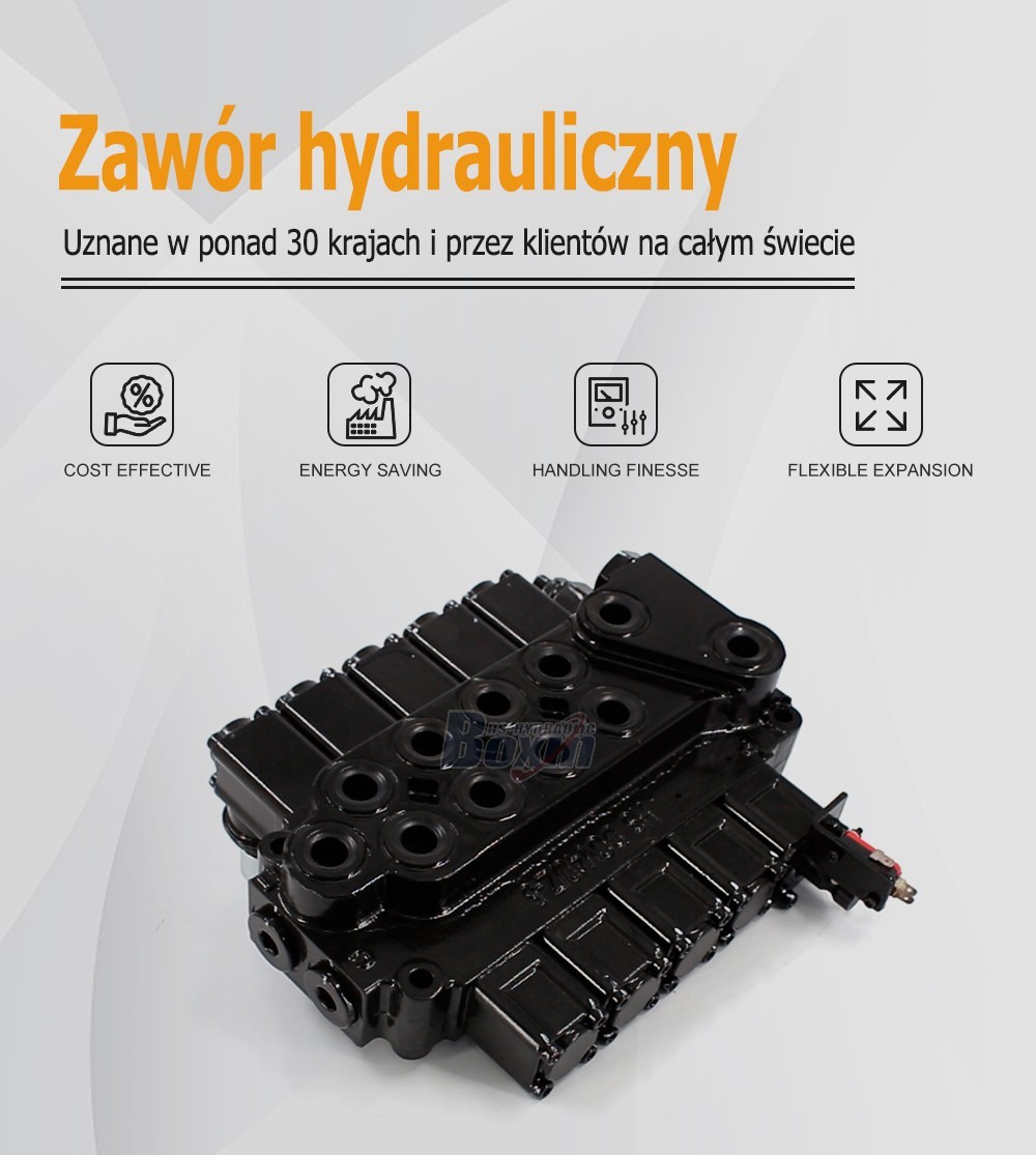 Customized OEM/ODM DCV40Z-FZJ Manual 5 Spool Outrigger Control Valve with Private Label Options