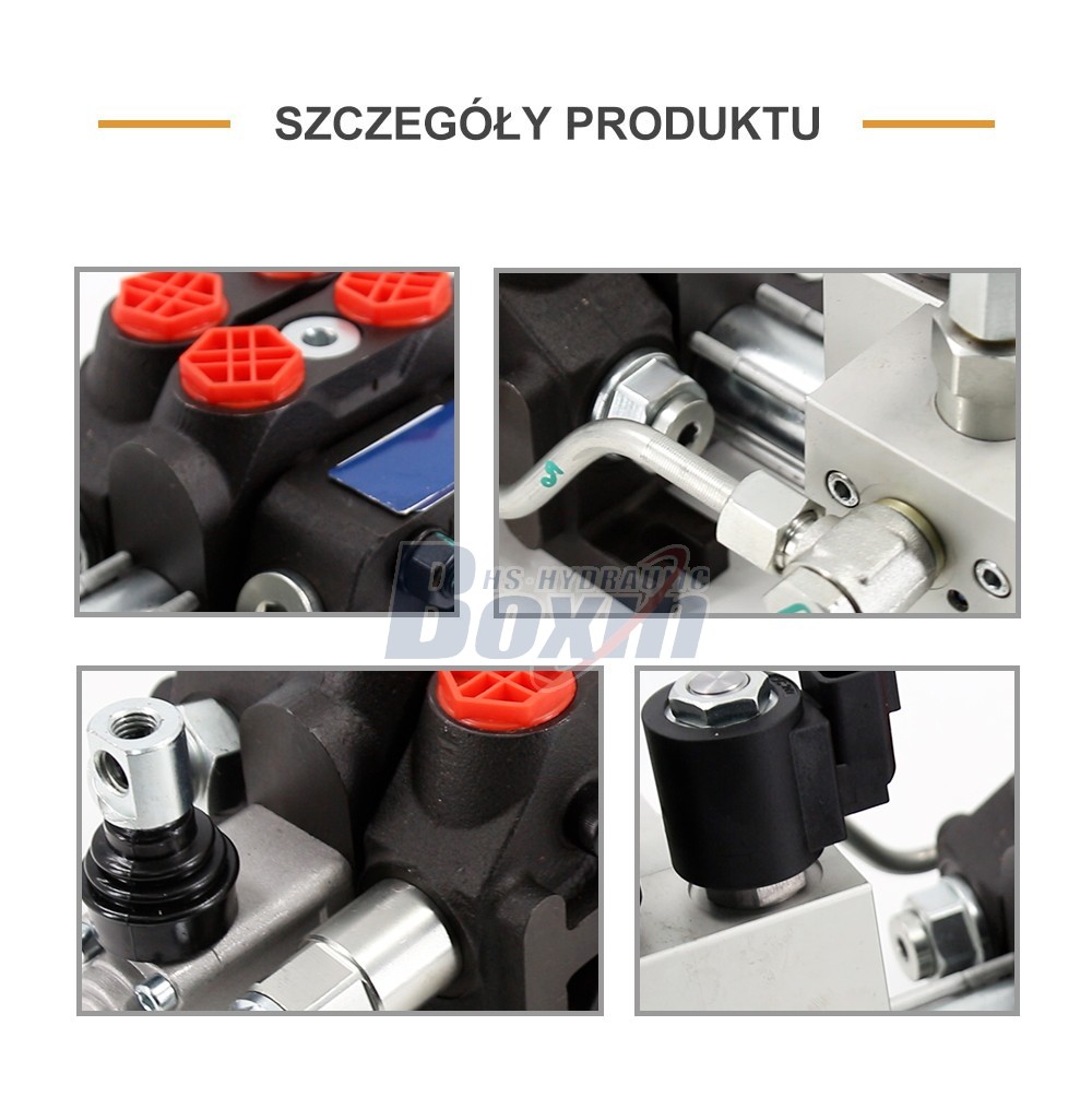 Hydraulic DCV60 1 Spool Electro-hydraulic Sectional Control Valve