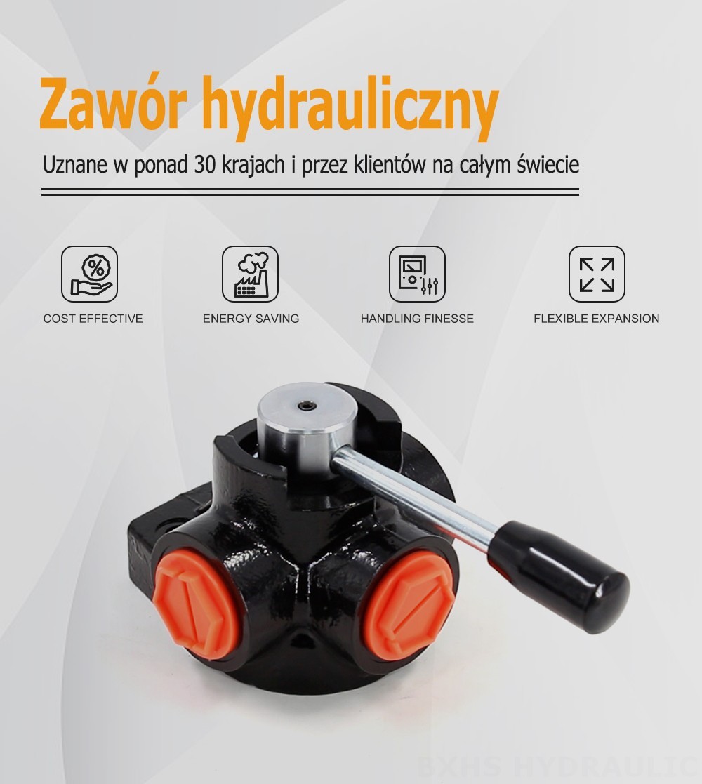 DH25 Ręczna 1 Szpula Zawór odwracający przepływ
