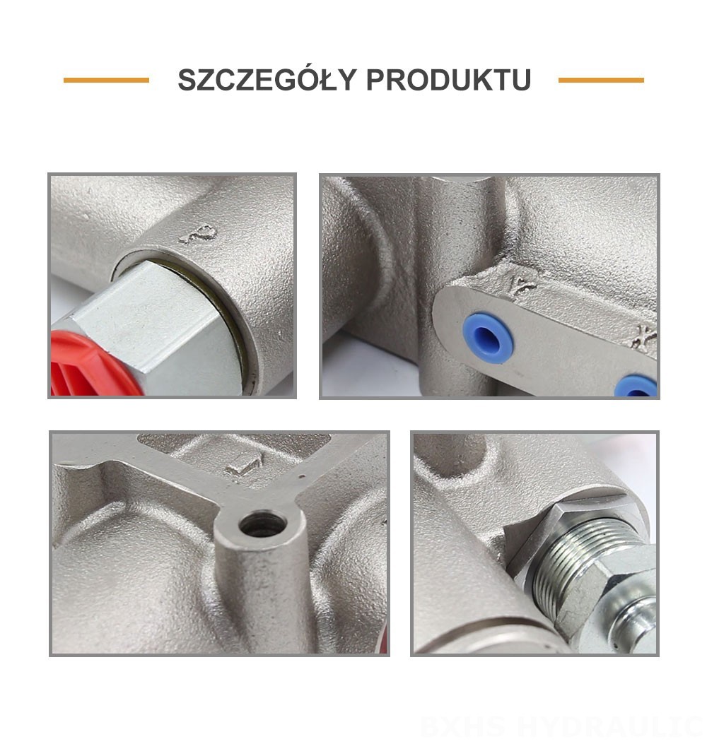 DM130 Pneumatyczna 1 Szpula Zawór Przechyłowy