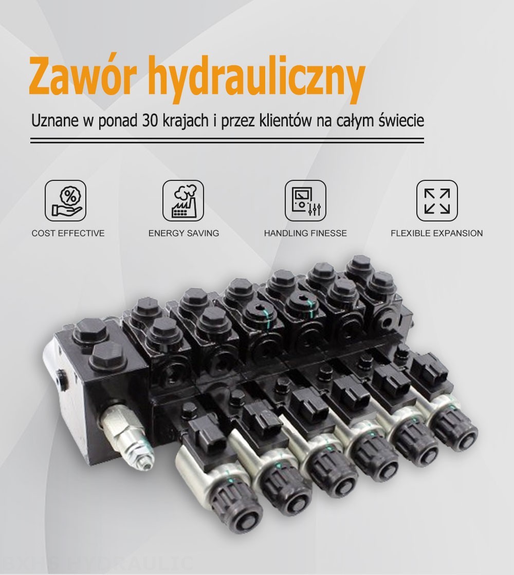 HDCF50 Elektromagnes 6 Szpul Zawór elektromagnetyczny