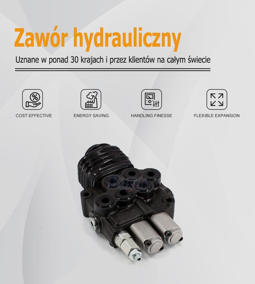 Long-term Business Cooperation Opportunities for HS45 Joystick 2 Spool Directional Valves