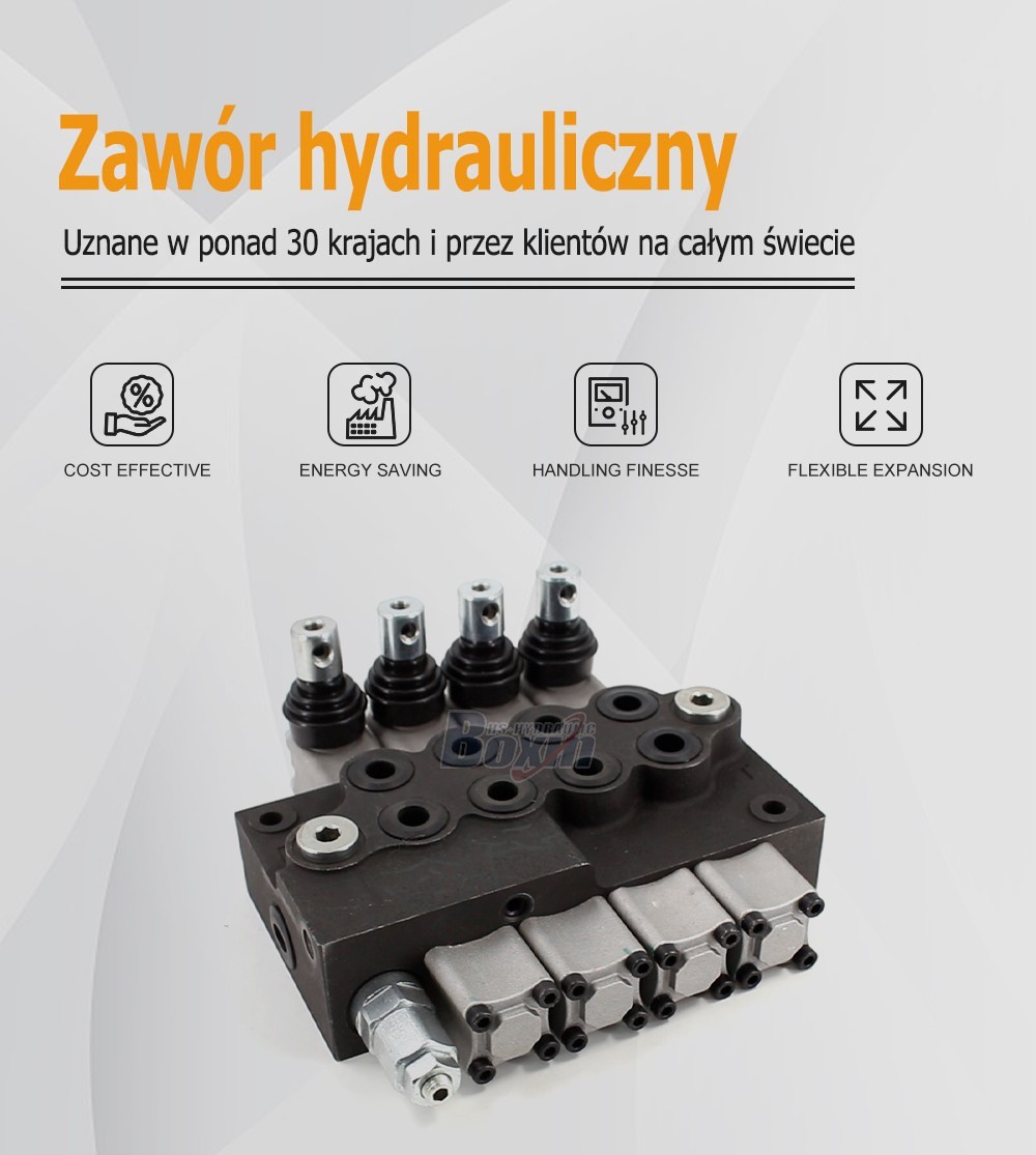 Strategic Business Partnership Opportunities for HS45 Manual 4 Spool Monoblock Directional Valve
