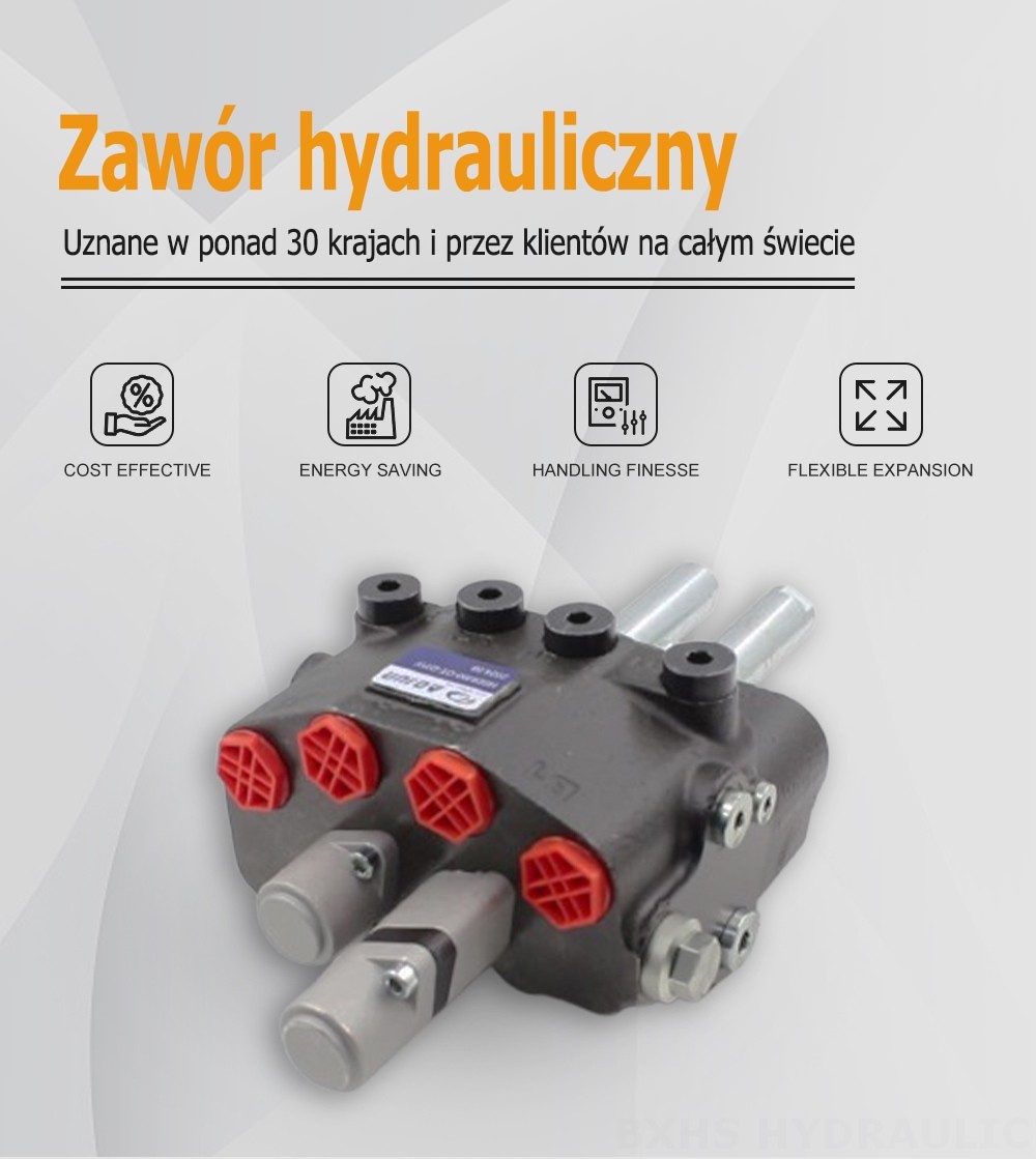 HSDM90B Kabel 2 Szpule Zawór sterujący jednoczęściowy