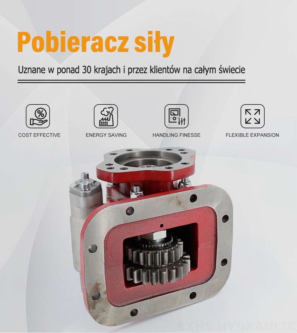 HSMA-08PTOF 8 śrub Wały odbioru mocy (WOM)