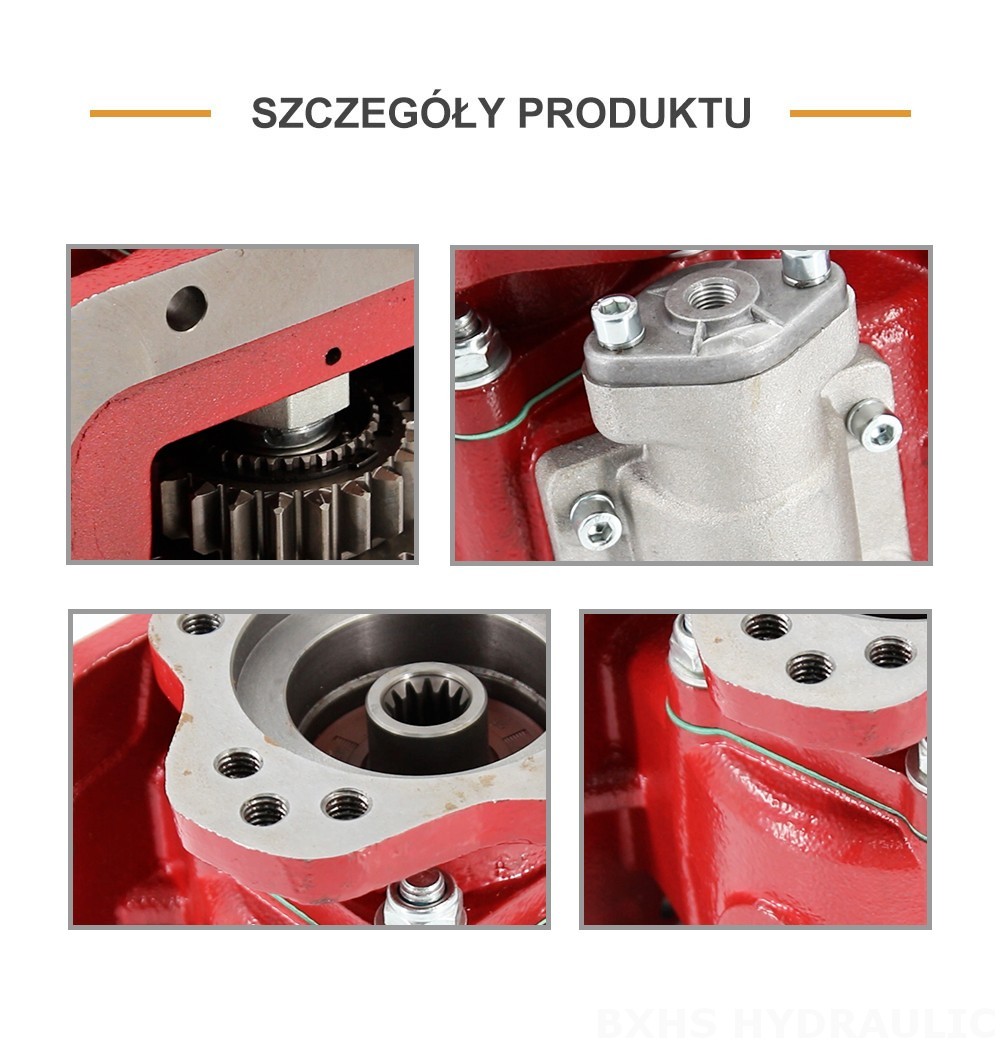 HSMA-08PTOF 8 śrub Wały odbioru mocy (WOM)
