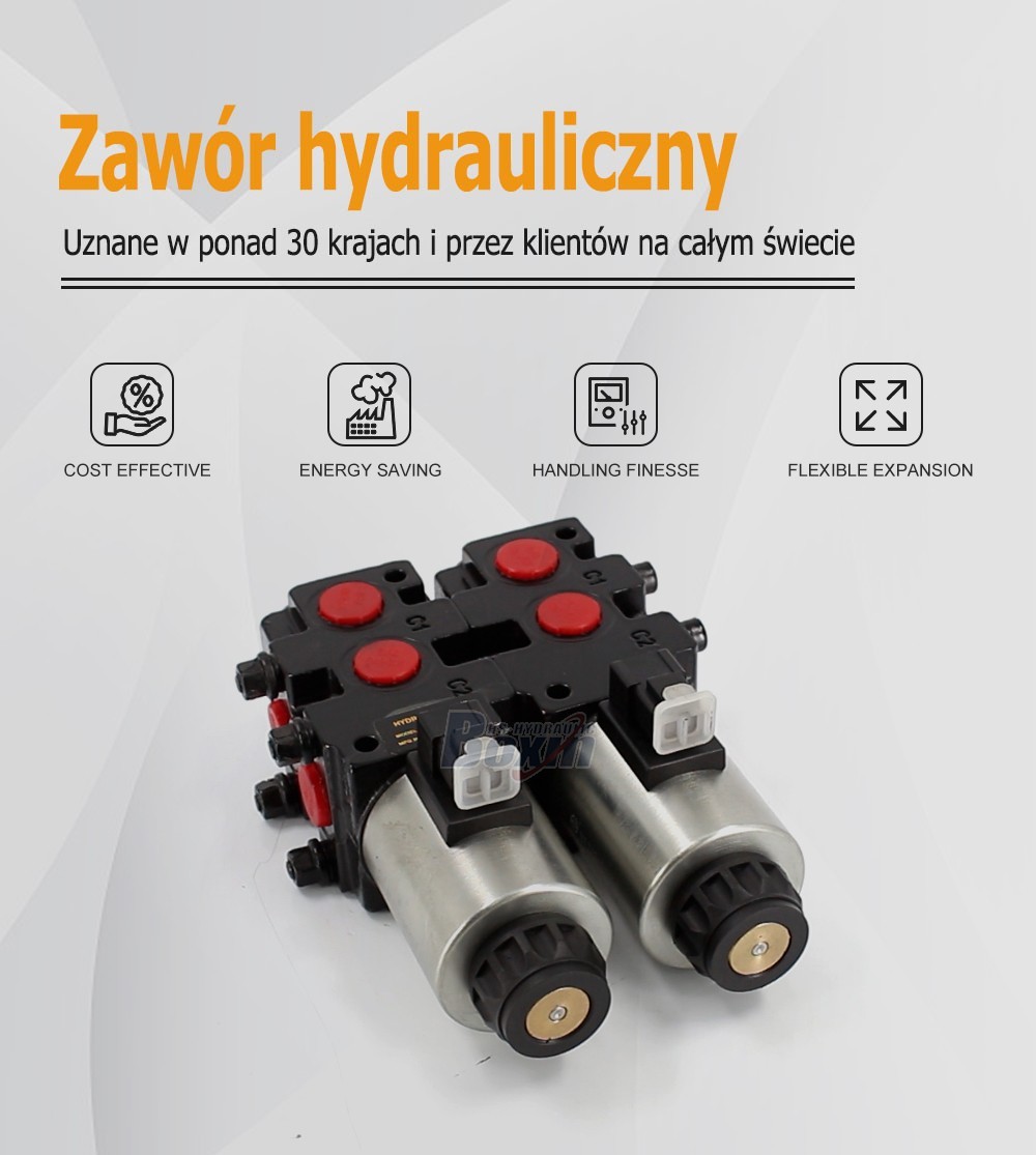 High Performance HSV09 Solenoid Hydraulic Directional Control Valve