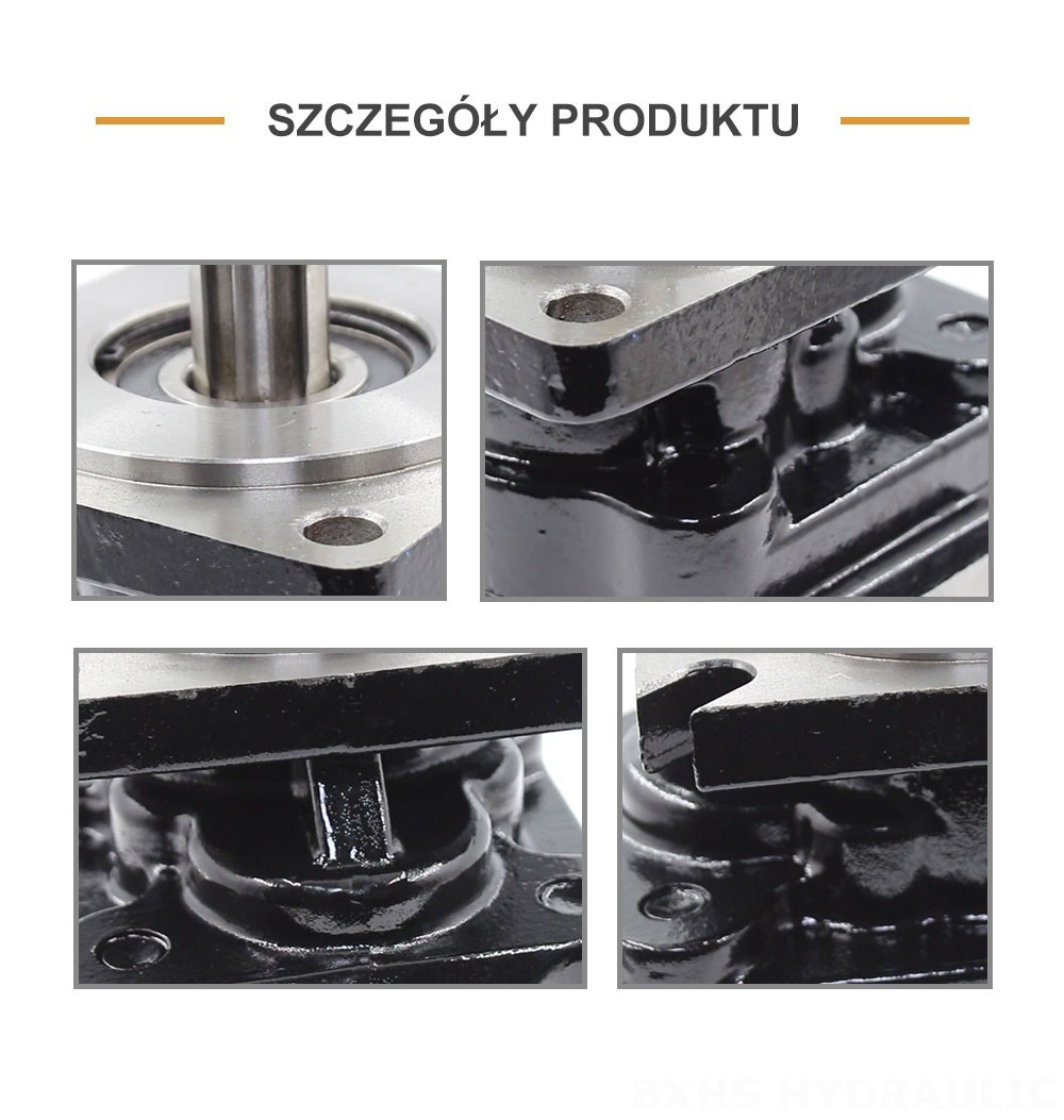 JHP2063 63 cm³/obrót Pompa hydrauliczna zębata