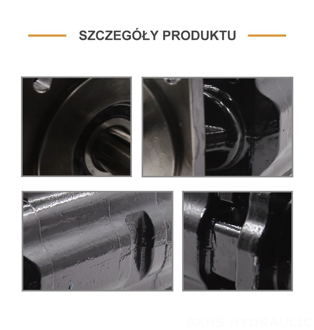 JHP2080-2080-1016 80 cm³/obrót Pompa hydrauliczna zębata