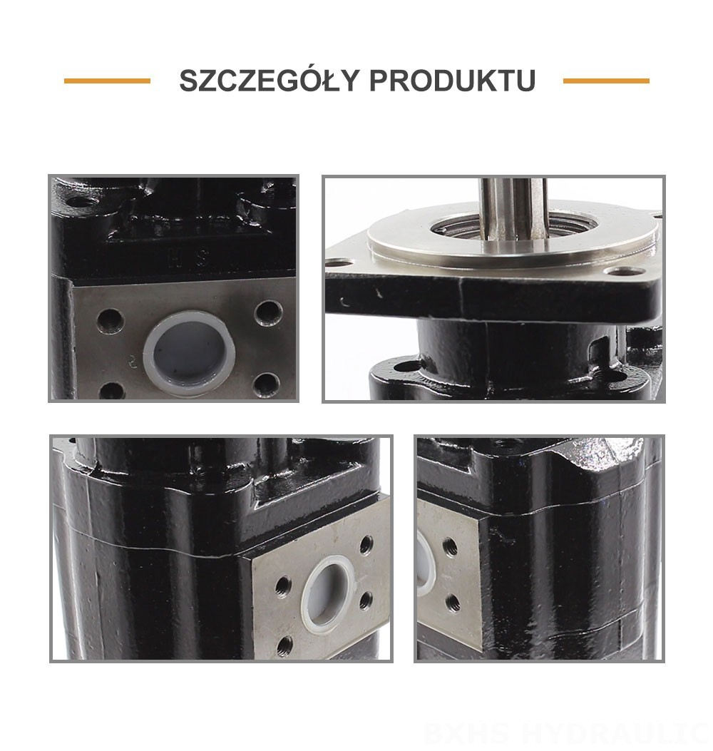 JHP2080-2080 80 cm³/obrót Pompa hydrauliczna zębata
