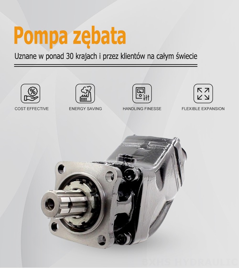 LB-63 63 cm³/obrót Pompa hydrauliczna tłokowa