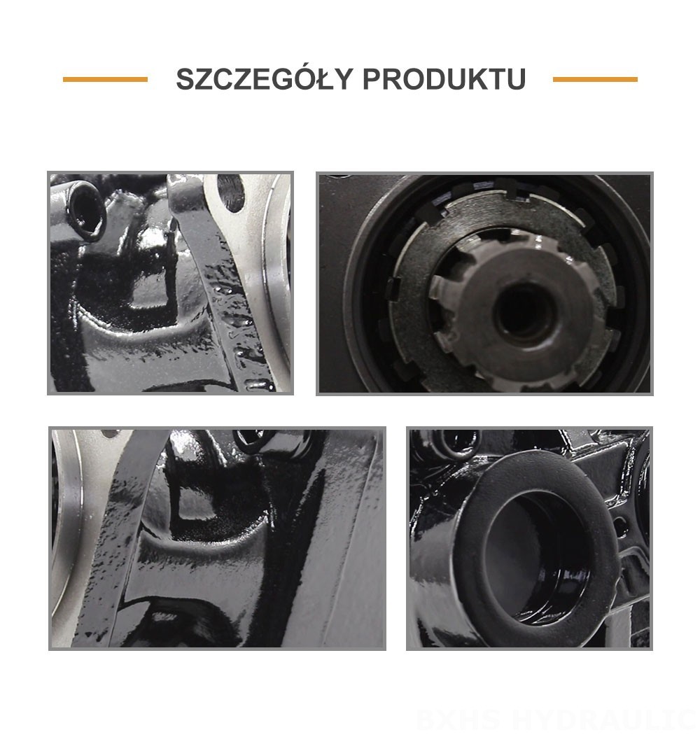 LB-63 63 cm³/obrót Pompa hydrauliczna tłokowa