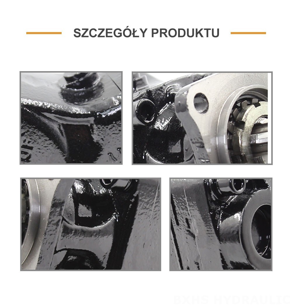 LB-80 80 cm³/obrót Pompa hydrauliczna tłokowa