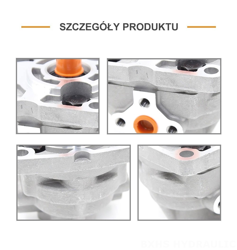 NSH10-M 10 cm³/obrót Pompa hydrauliczna zębata