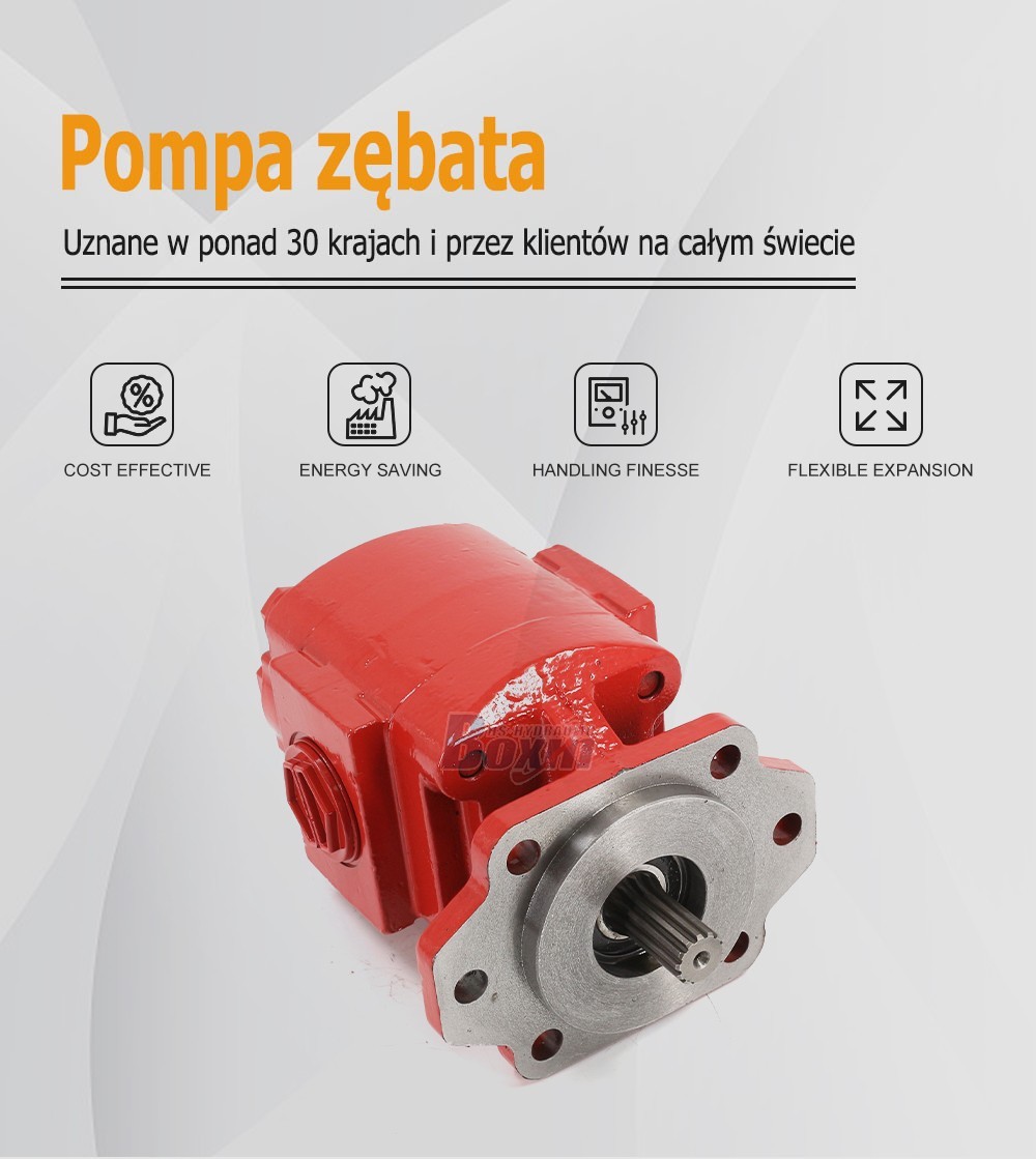 High Performance P21A646JEAL20-25-H 64.6 cc/rev Hydraulic Gear Pump Supply