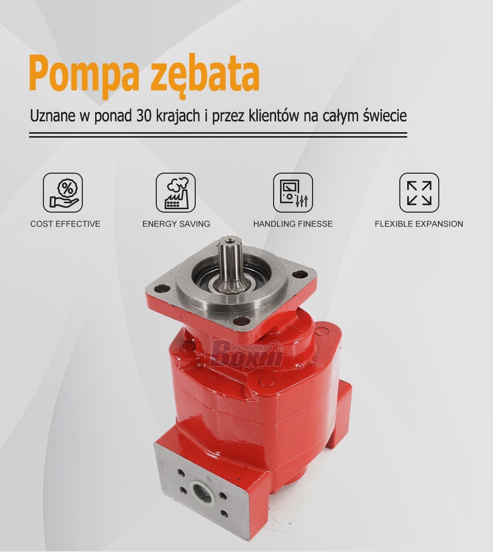 OEM ODM Custom Service for P350A542KEAB25-25R 104.5 cc/rev Hydraulic Gear Pump Manufacturing