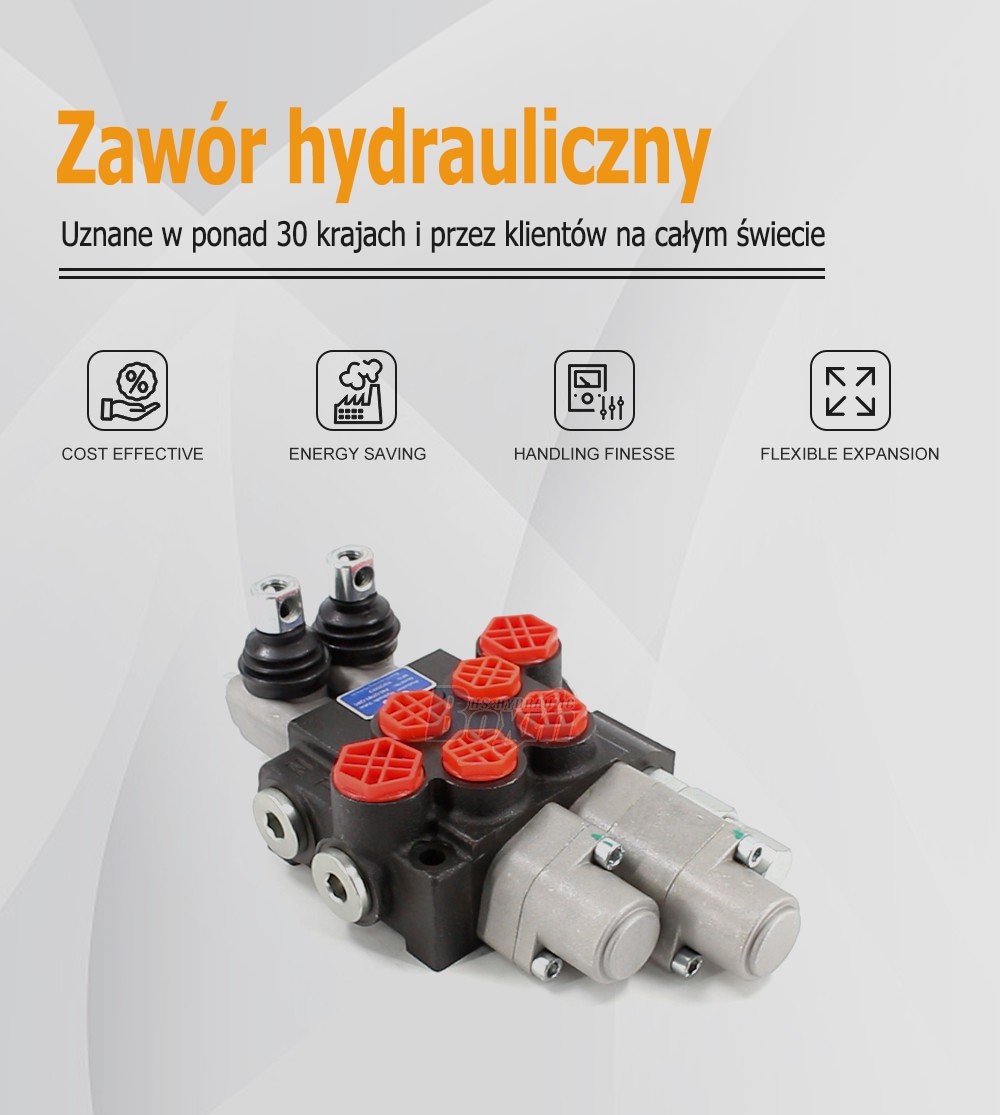 P40 Series 2 Spool Manual Directional Control Valve