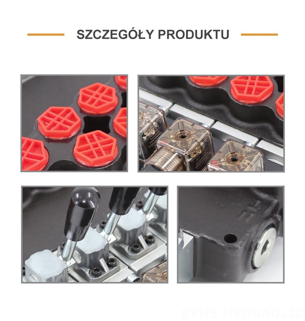 P40-S Elektromagnes 4 Szpule Zawór sterujący jednoczęściowy