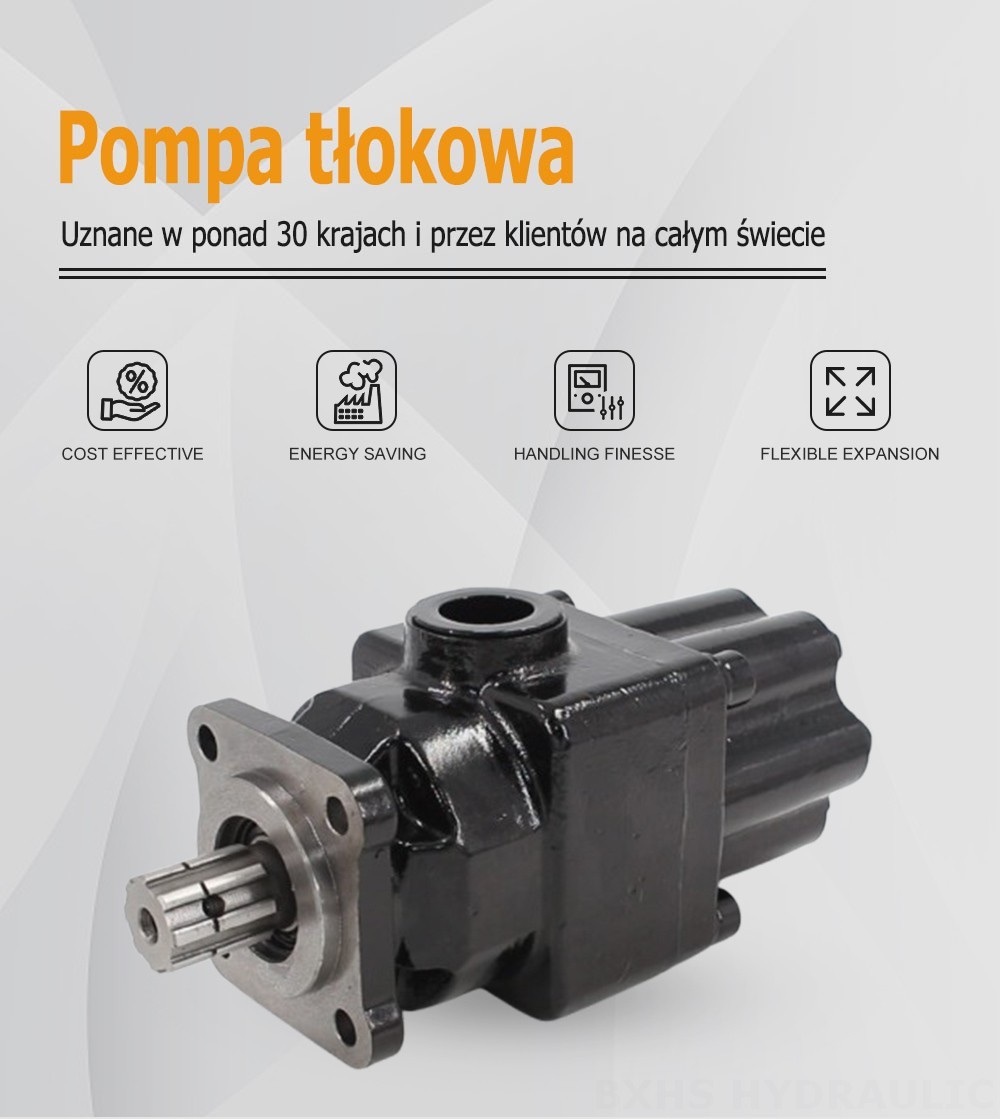 P7-63 63 cm³/obrót Pompa hydrauliczna tłokowa