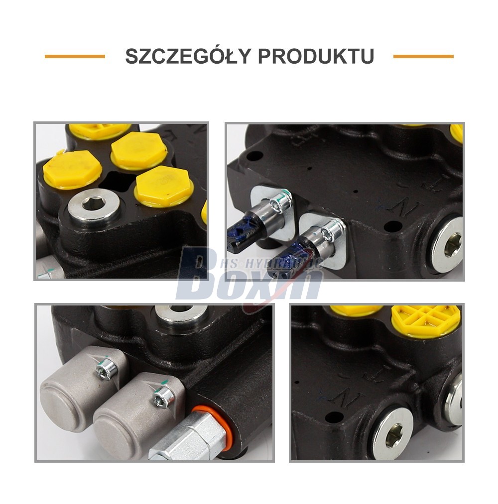 Direct Factory Wholesale P80A-G-BT-OT 2 Spool Control Valve