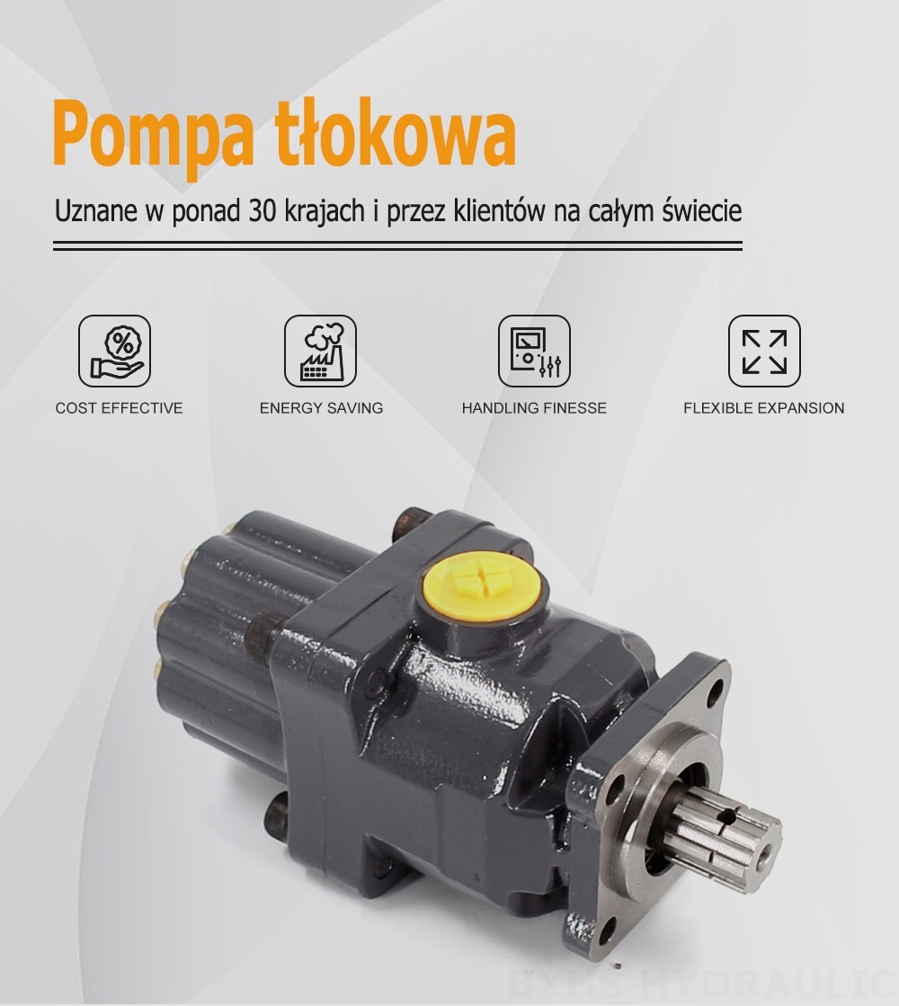 P9-80-H 80 cm³/obrót 20 MPa (2900 psi) Pompa hydrauliczna tłokowa
