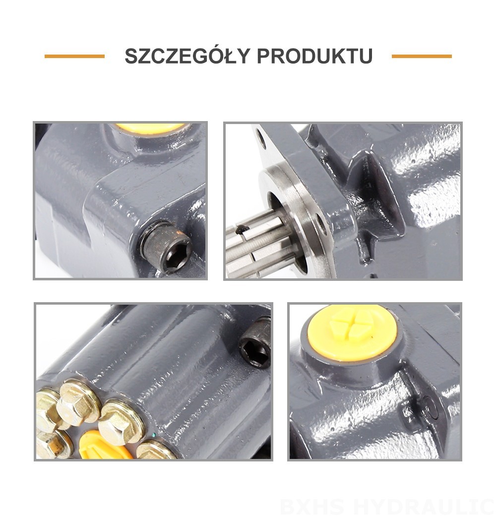 P9-80-H 80 cm³/obrót 20 MPa (2900 psi) Pompa hydrauliczna tłokowa