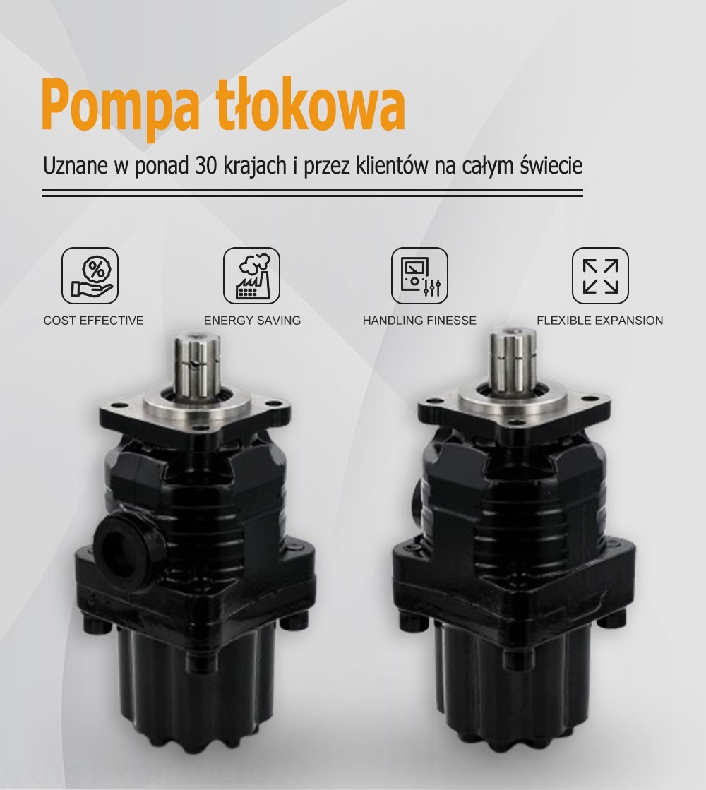 P9-80 80 cm³/obrót Pompa hydrauliczna tłokowa