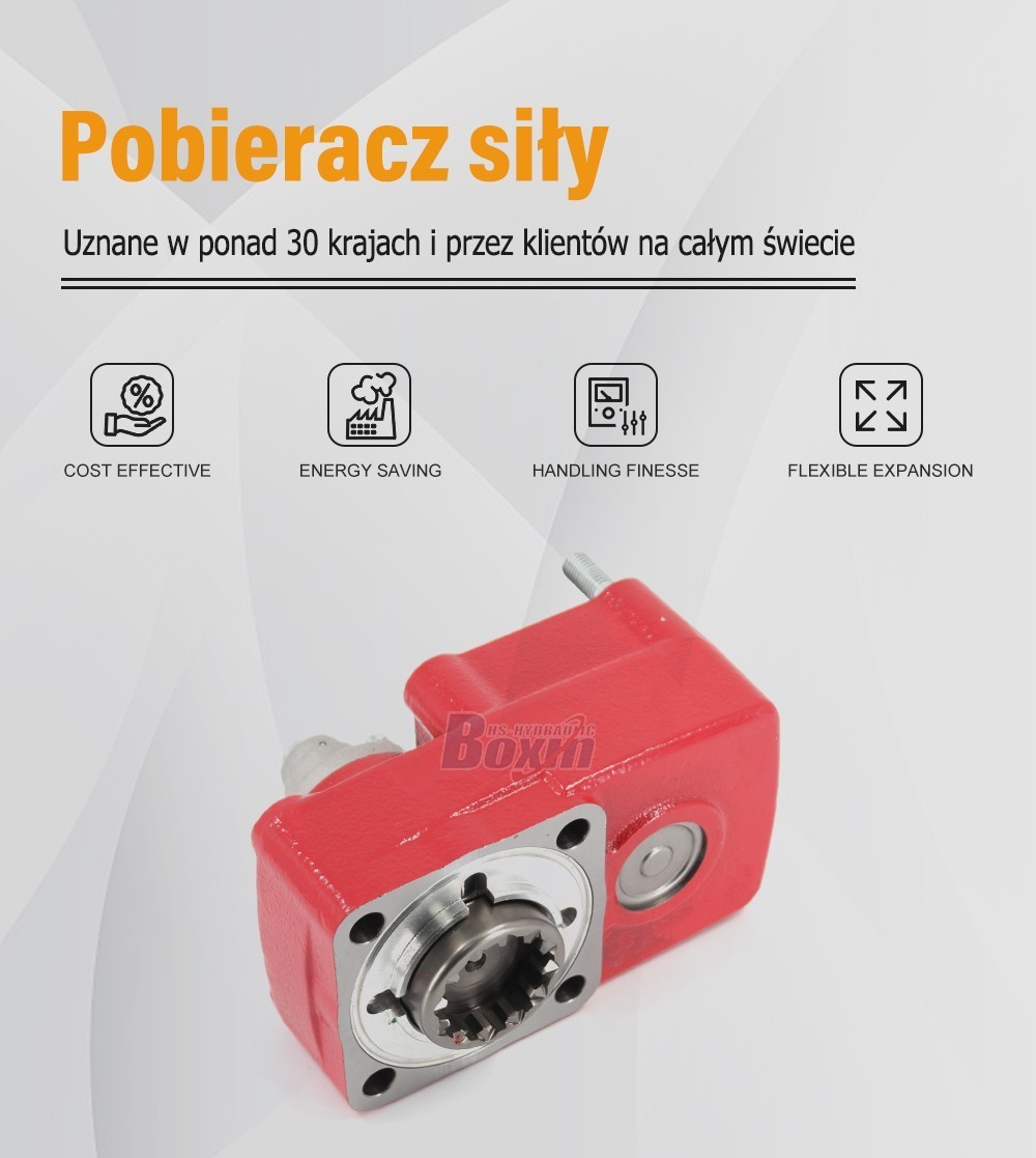 High Torque PTO-03 284Nm Power Take Off Gearbox