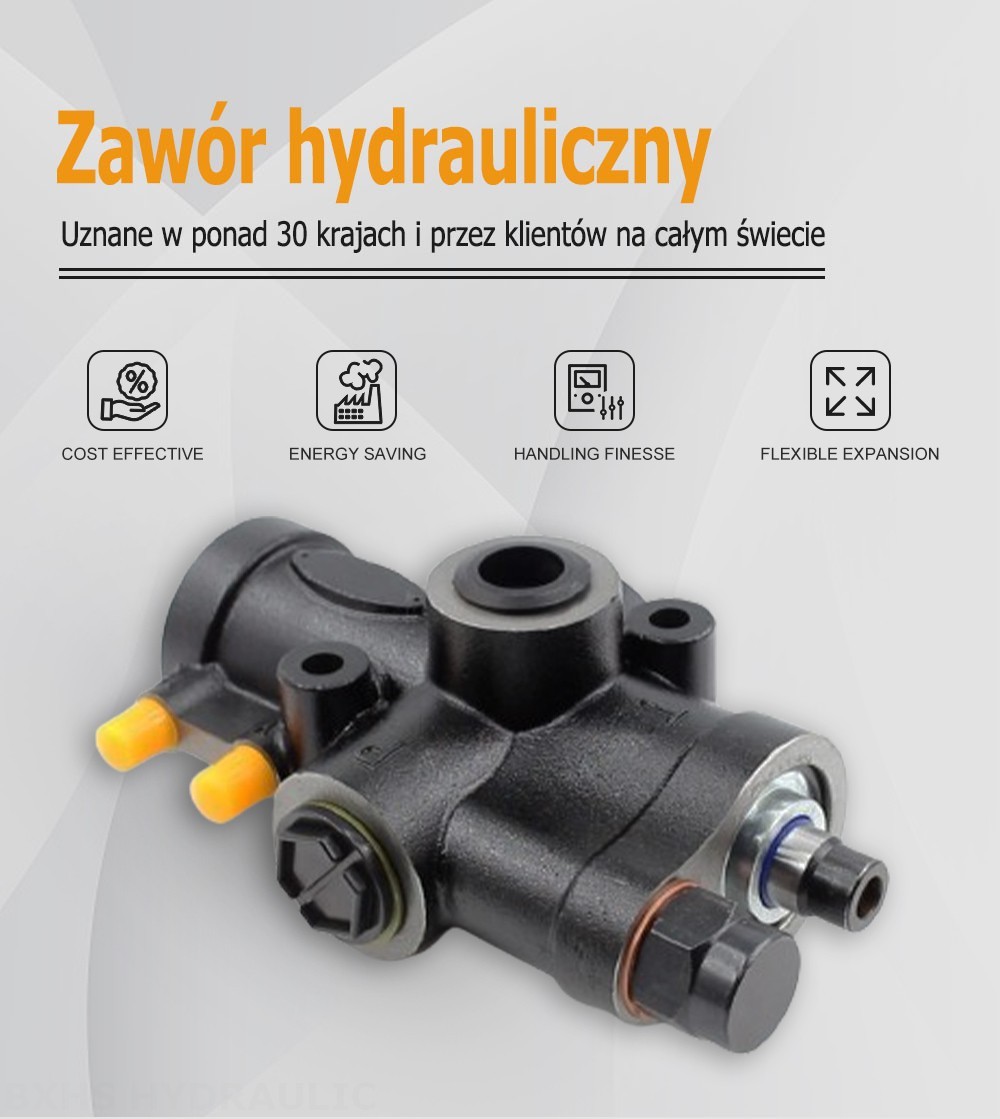 QFCK-F20L Pneumatyczna 1 Szpula Zawór sterujący hydrauliczny