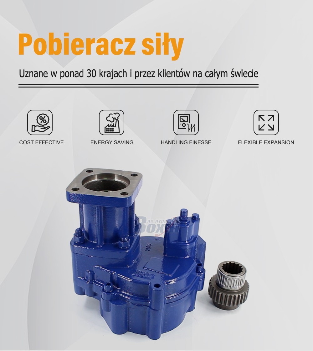Factory Direct Supply QH50-12-2 500 Nm Power Take Off Hydraulic Unit