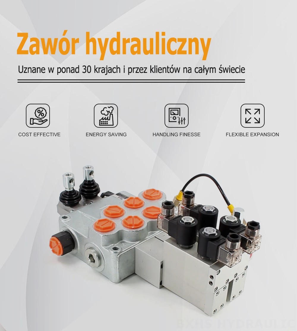 SD18 Elektryczna 2 Szpule Zawór sterujący jednoczęściowy