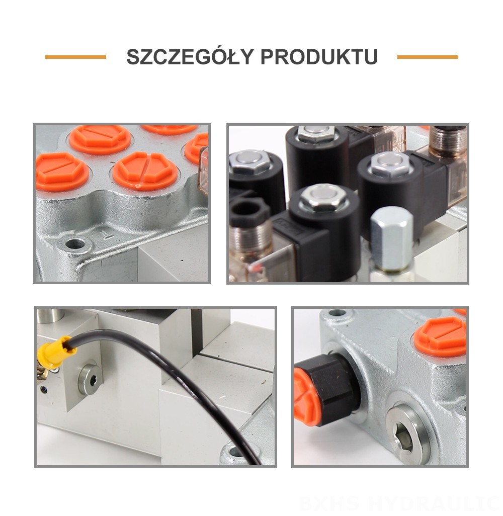 SD18 Elektryczna 2 Szpule Zawór sterujący jednoczęściowy