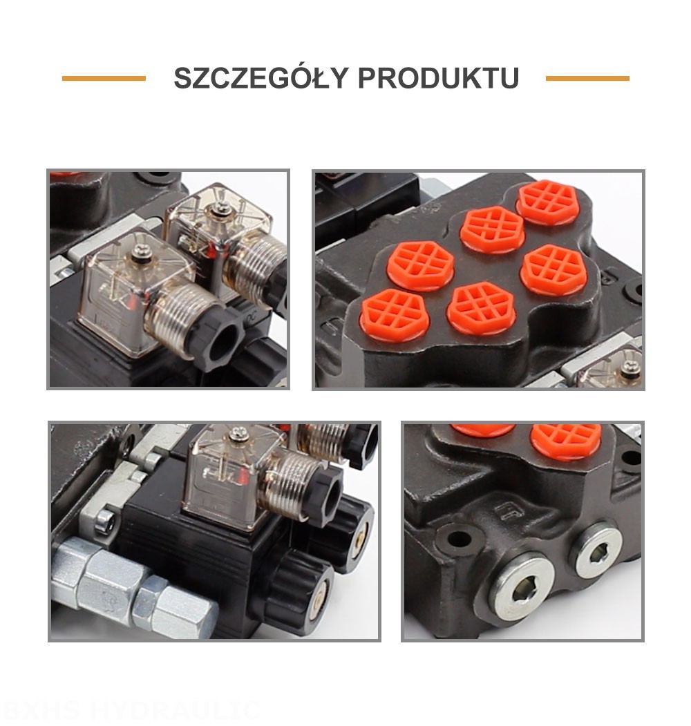 SD5 Elektromagnes 2 Szpule Zawór kierunkowy monoblokowy