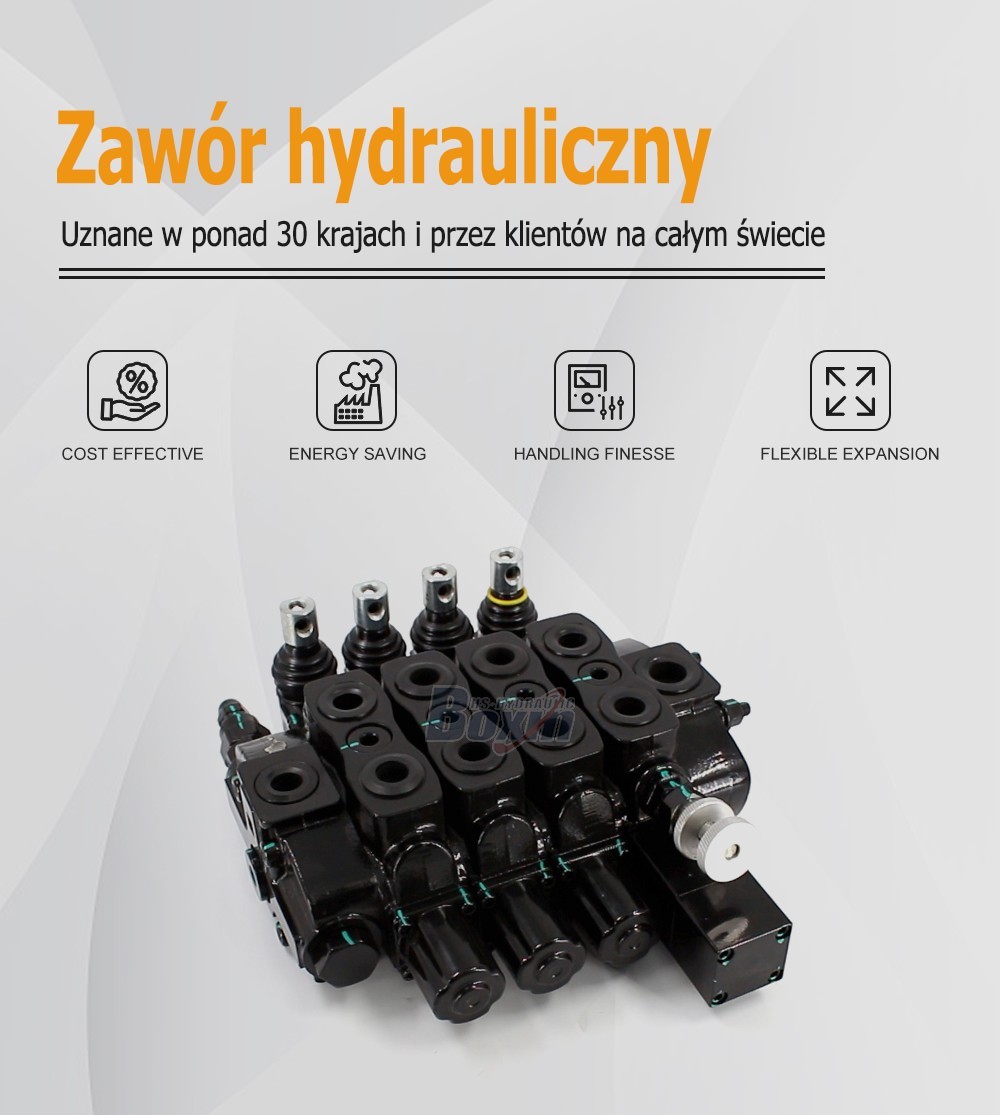 Sectional Directional Control Valve SD8-OTAMW 4 Spool Manual Operation