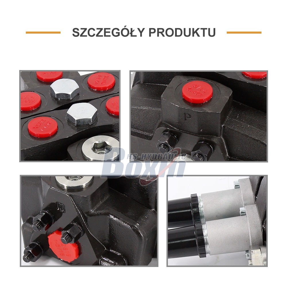 SDS180T-2CB-OT Manual 2 Spool Sectional Directional Valve for Hydraulic Systems