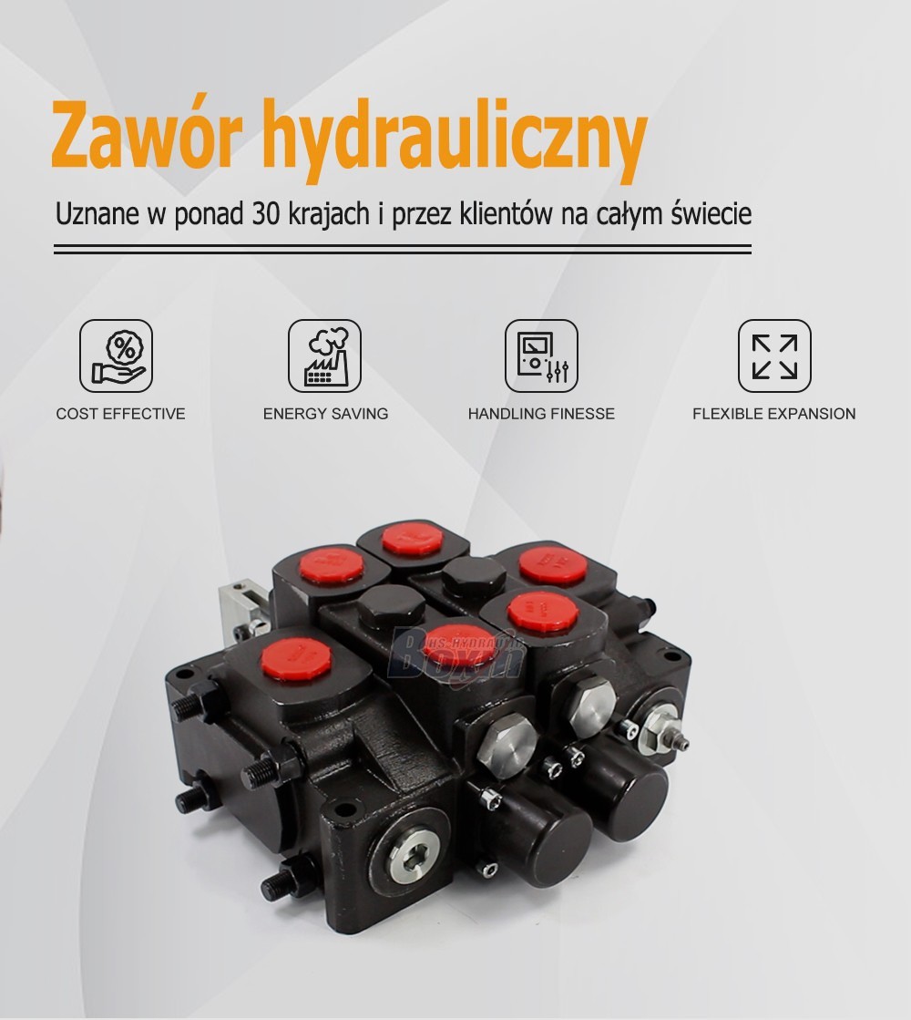OEM/ODM Customization Service for SDS380-OT-OW Manual 2 Spool Sectional Directional Valve