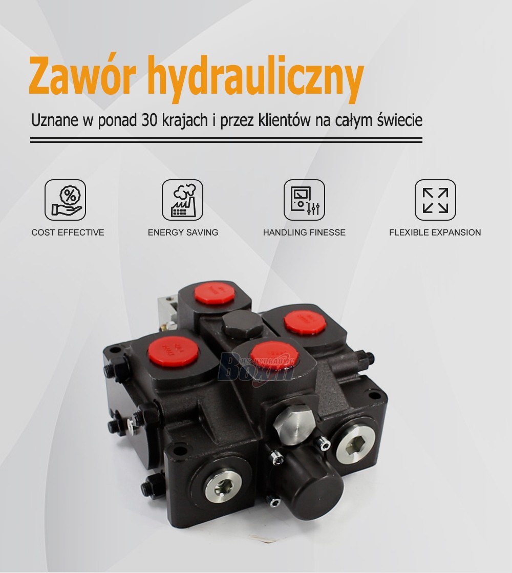SDS380-OW Manual 1 Spool Sectional Directional Valve for Hydraulic Systems