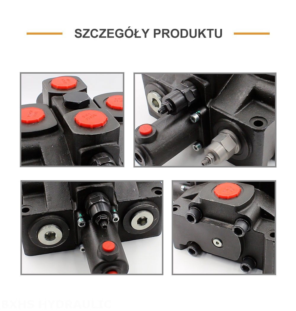 SDS380 Hydrauliczna 1 Szpula Zawór kierunkowy sekcyjny