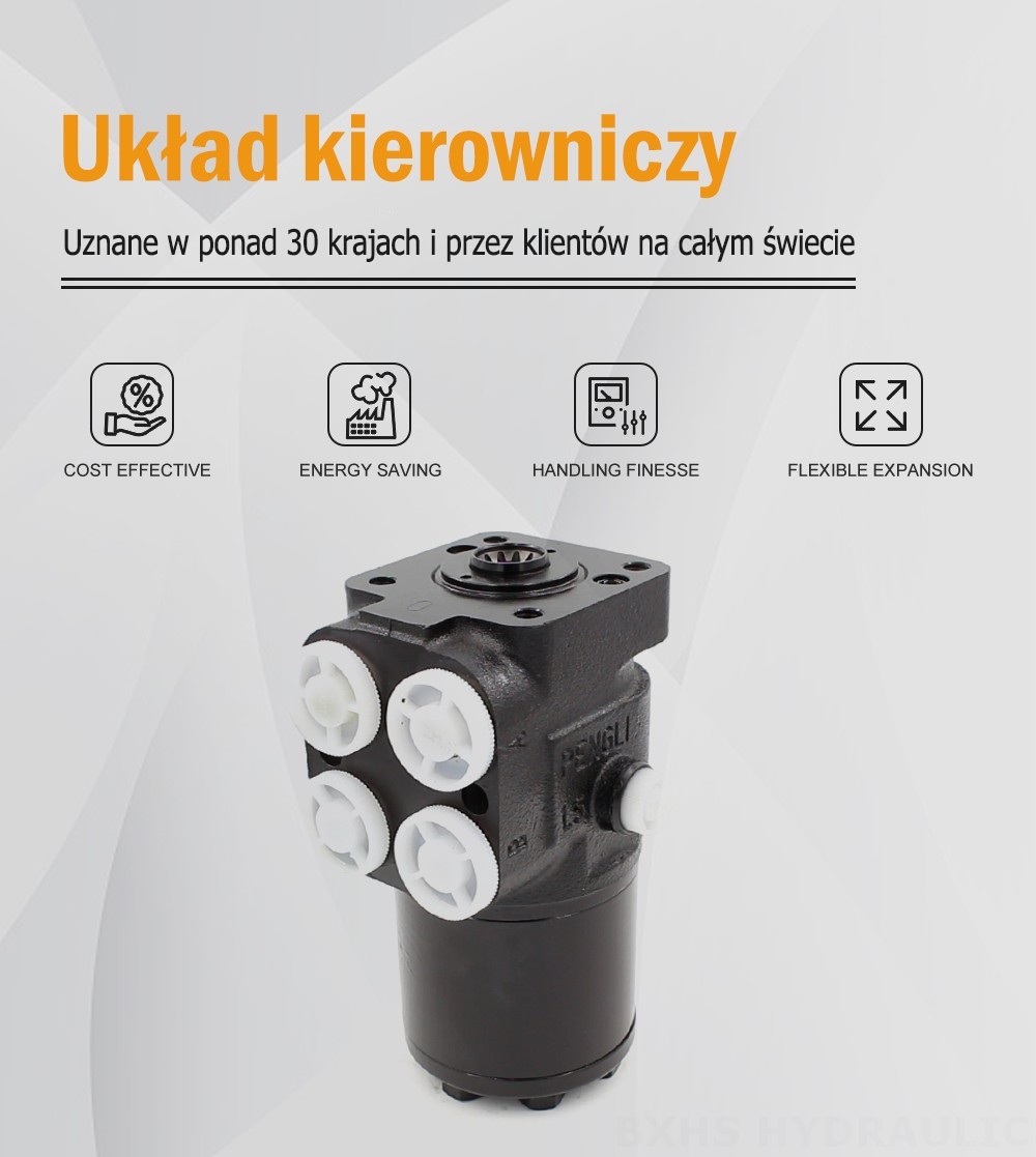 TLF-E1000 1000 ml/obr 75 l/min Układ kierowniczy