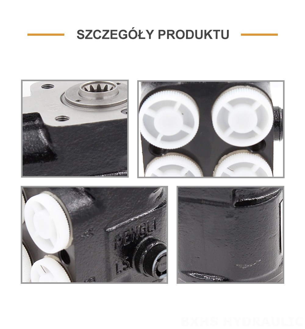 TLF-E800 800 ml/obr 60 l/min Układ kierowniczy
