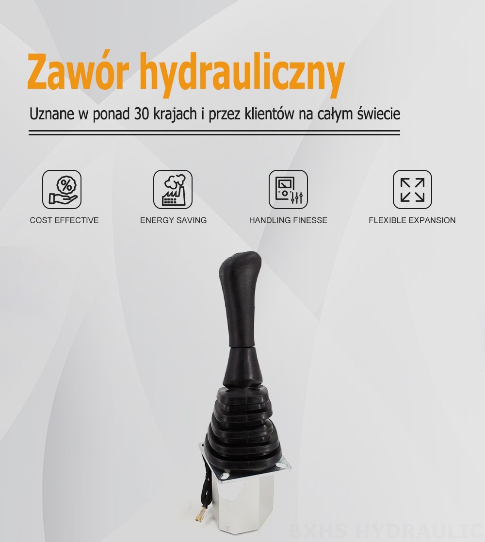 XDF-2 Dźwignia sterownicza 2 Szpule Dźwignia hydrauliczna