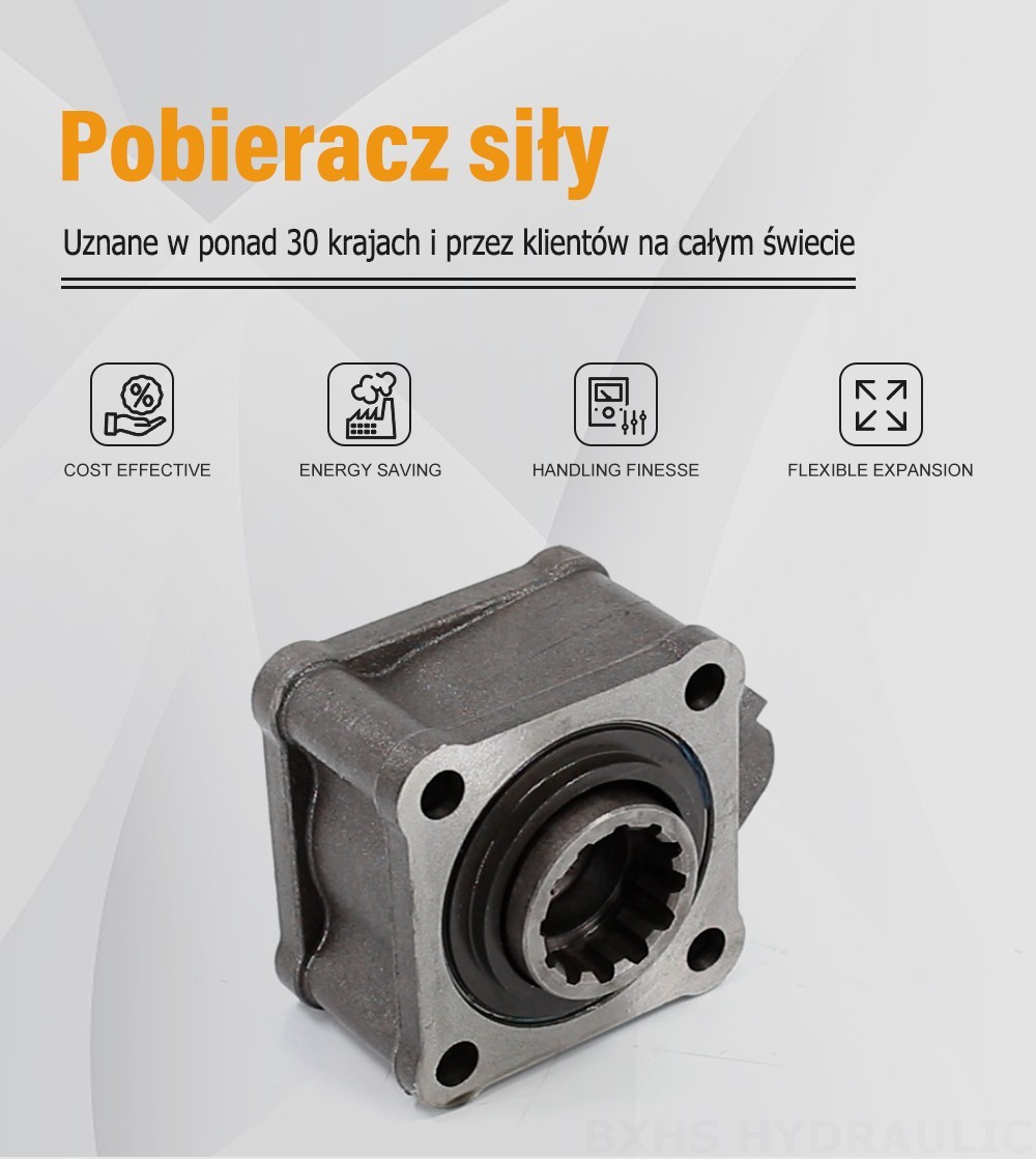 ZF50D 479.7 Nm 1:1 Wały odbioru mocy (WOM)