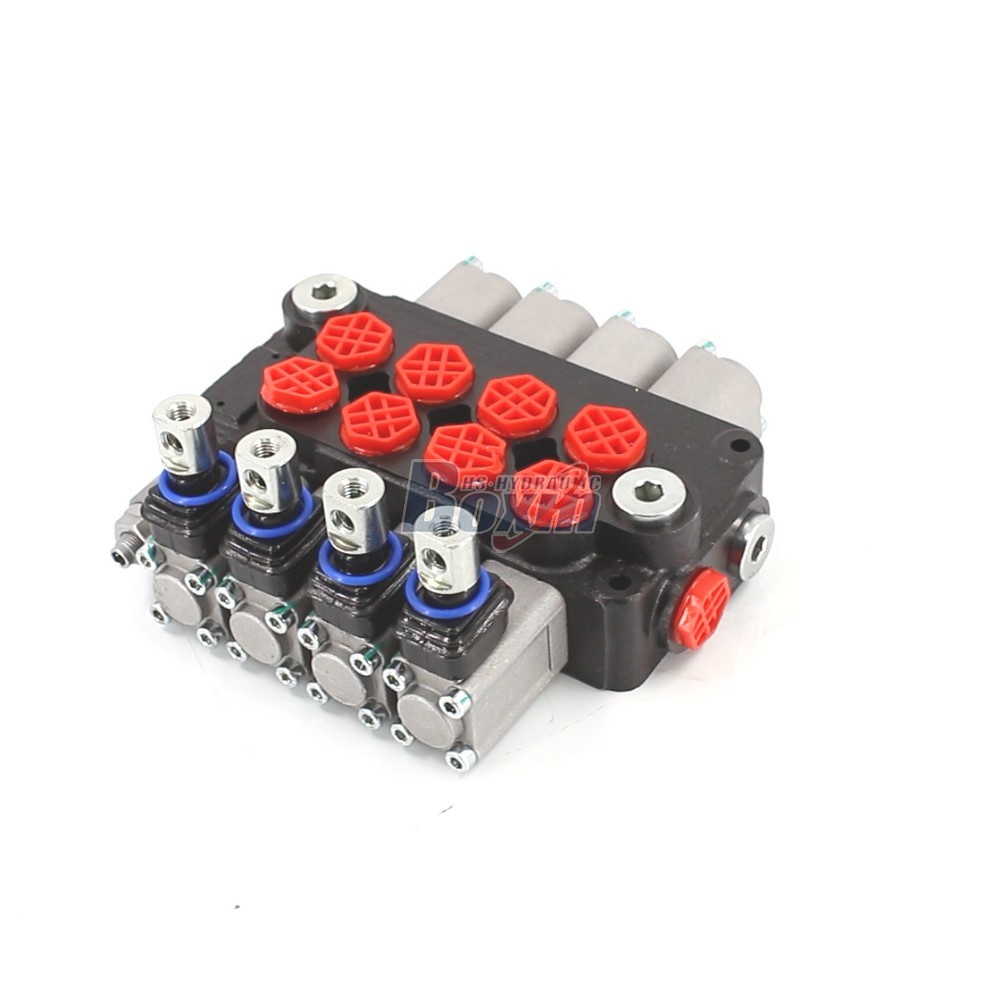 Manual Operated DCV20 4 Spool Monoblock Valve for Mobile Machinery main image