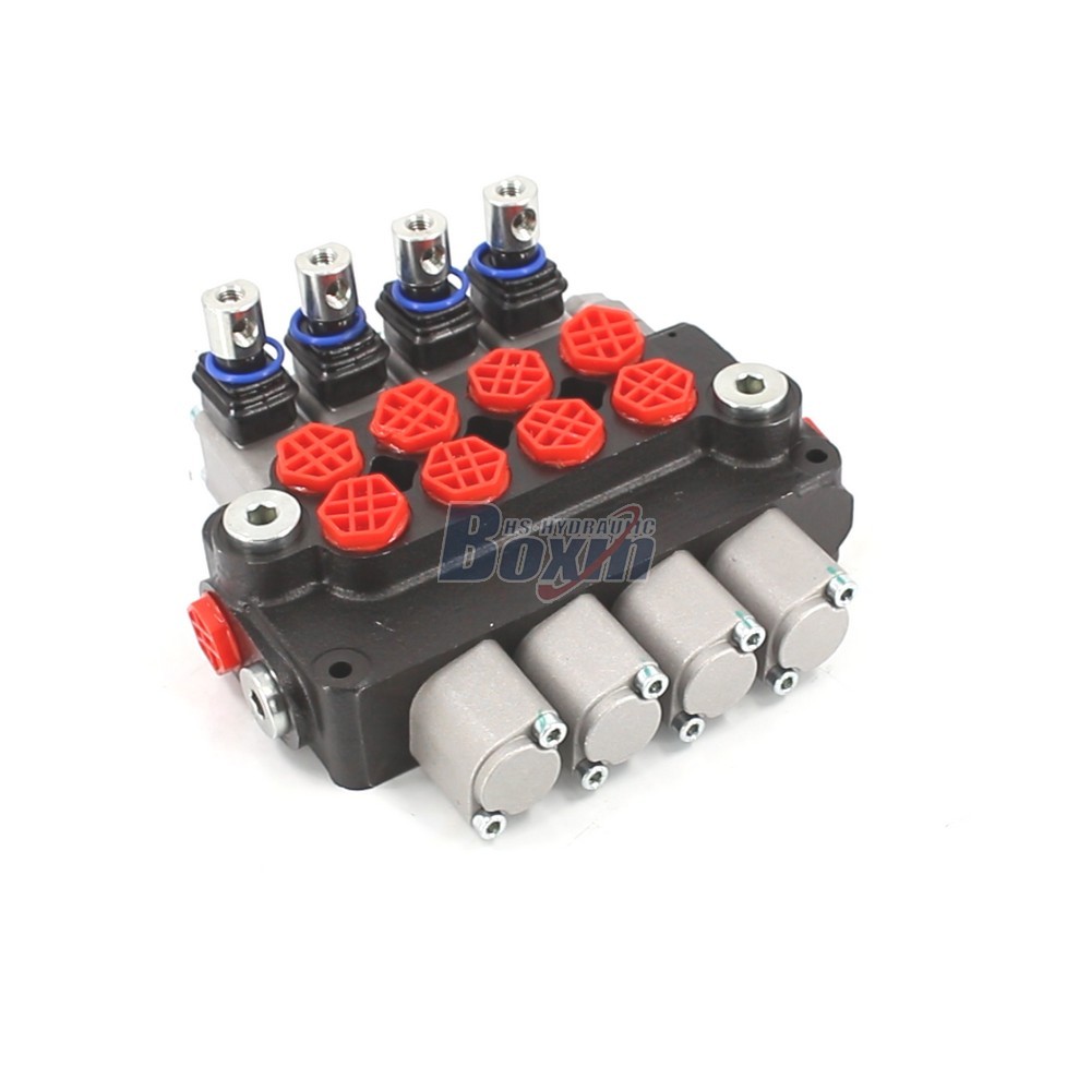 Factory Wholesale DCV20 4 Spool Hydraulic Directional Valve main image