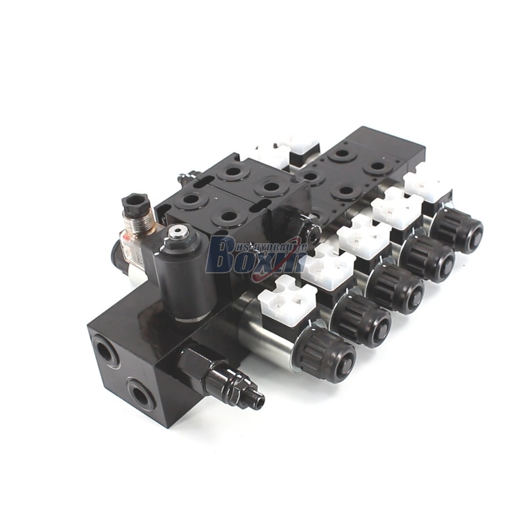 Multi-Spool Solenoid Sectional Directional Valve DCV56-H for Mobile Machinery main image