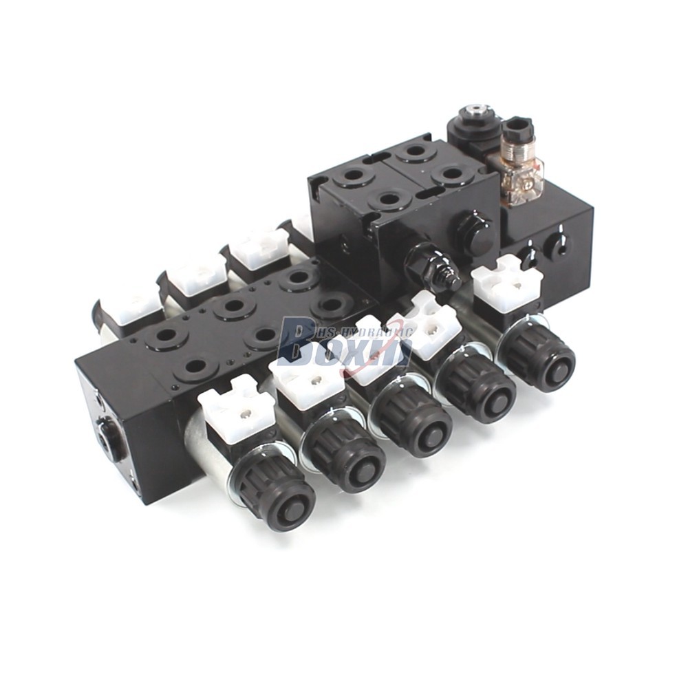Strategic Partnership Opportunities for DCV56-H Solenoid 5 Spool Sectional Valve Sales main image