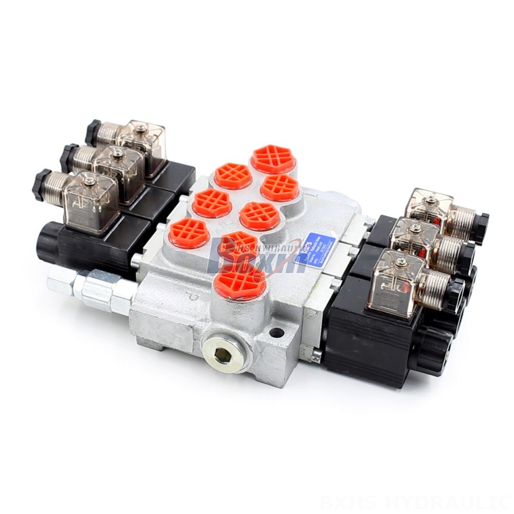 P40-DKL Solenoid 3 Spool Monoblock Directional Valve | Manufacturer & Global Supplier main image