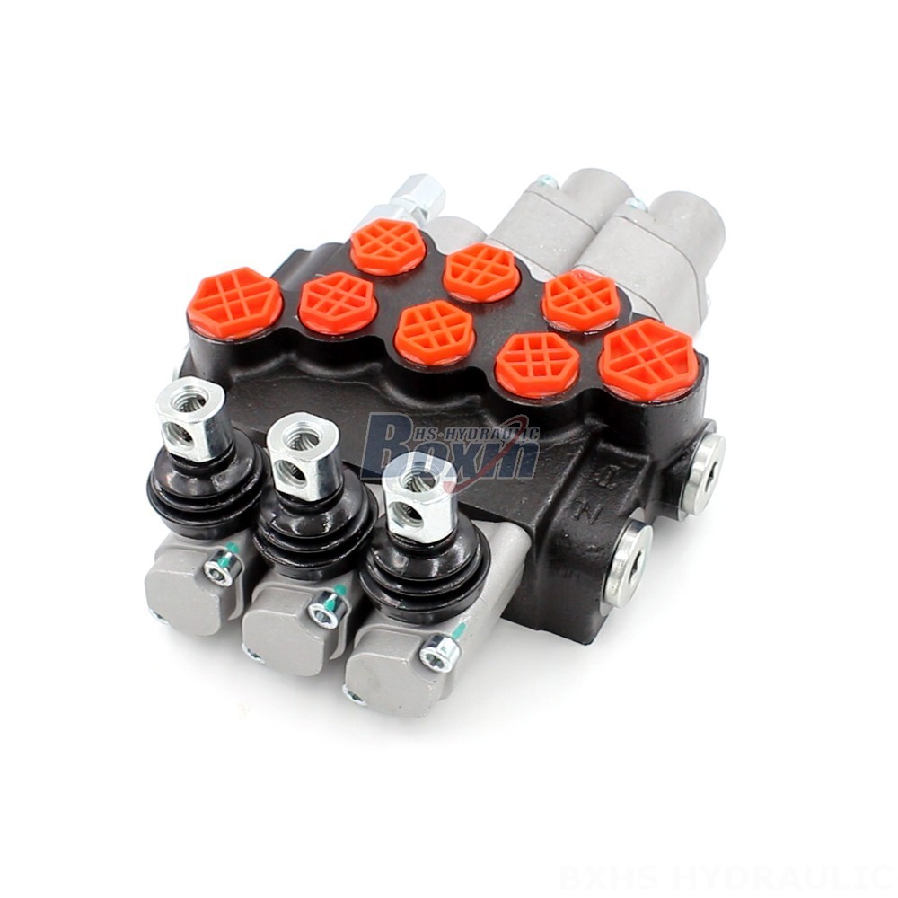 P40-G12-G38-OT-2QTW 3-Spool Hydraulic Directional Valve | Factory Direct & Customizable cover photo